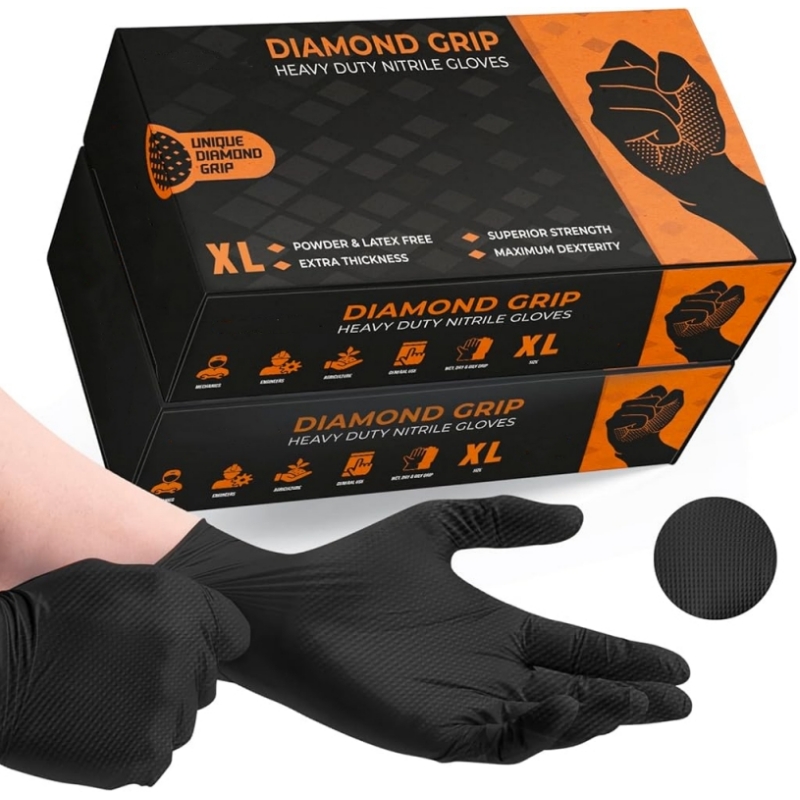 Czarne, wytrzymałe, jednorazow – Nitrile Mechanic Glove recenzja i cena