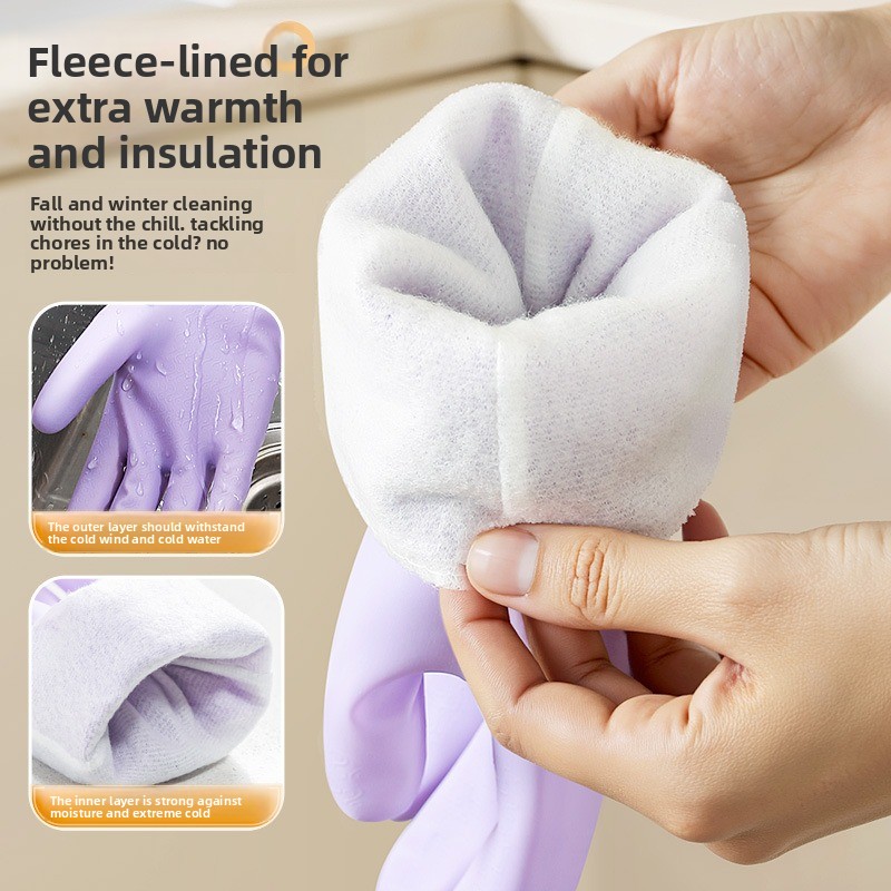 Zimowe ciepłe wodoodporne ręka – Dish Glove Rubber recenzja i cena