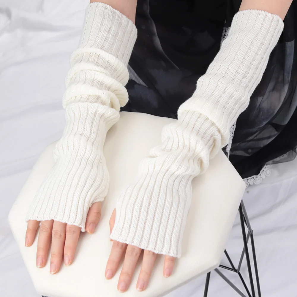 Nowe rękawki damskie z dzianin – Fingerless Glove Knit recenzja i cena