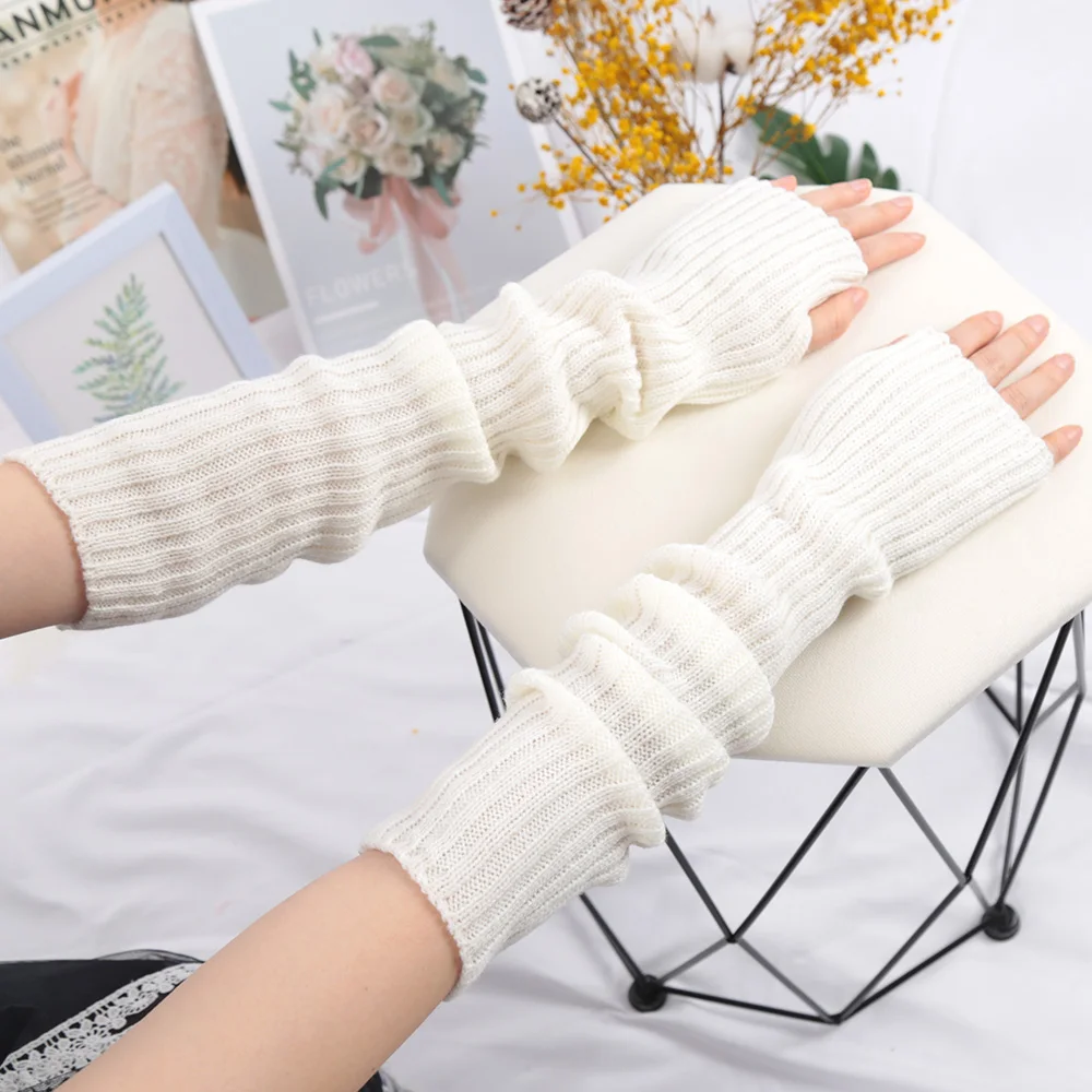 Nowe rękawki damskie z dzianin – Fingerless Glove Knit recenzja i cena