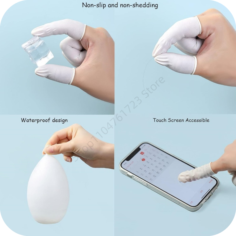 100 szt. Jednorazowe gumowe na – Latex Disposable Glove recenzja i cena
