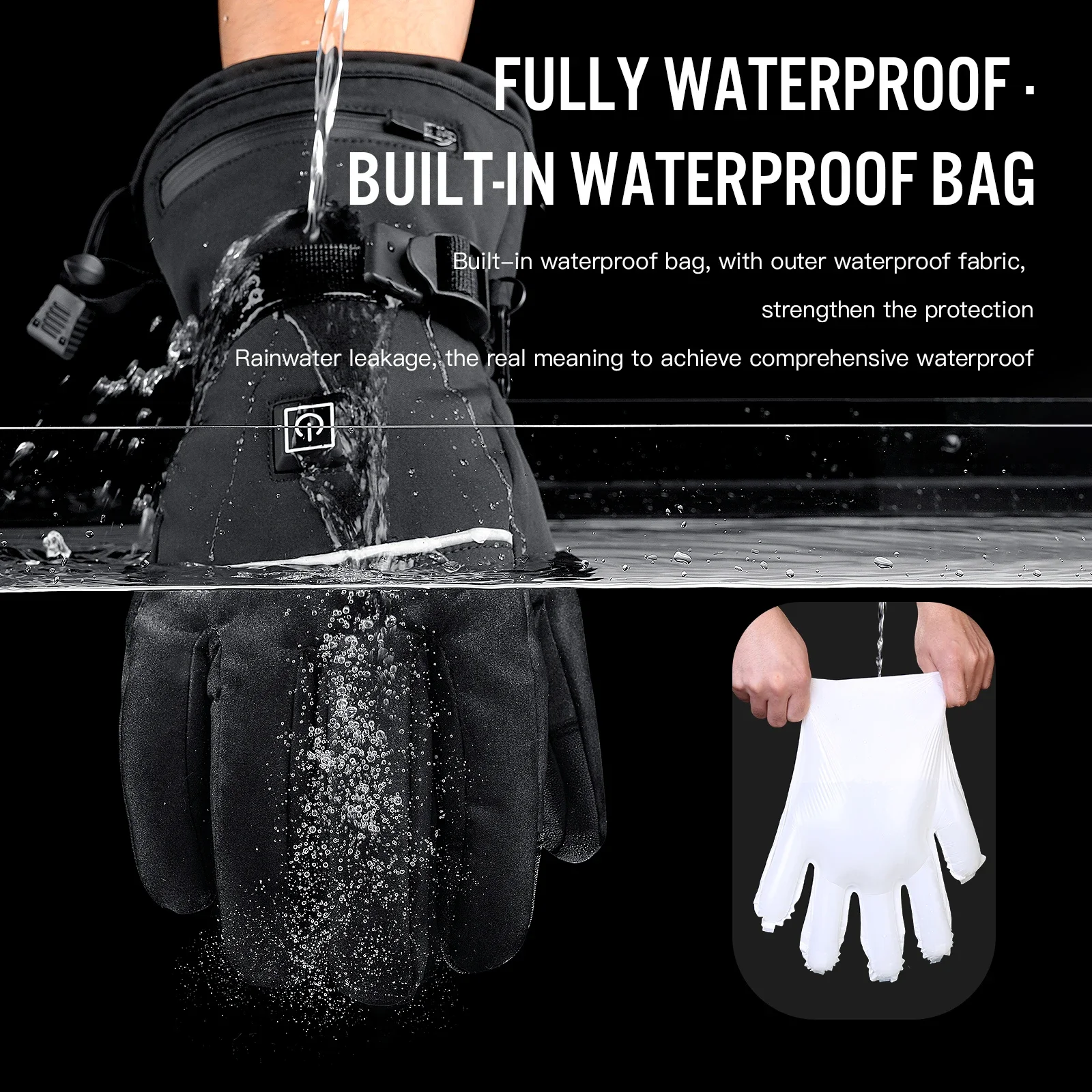 Elektryczne podgrzewane rękawi – Gardening Glove Waterproof recenzja i cena