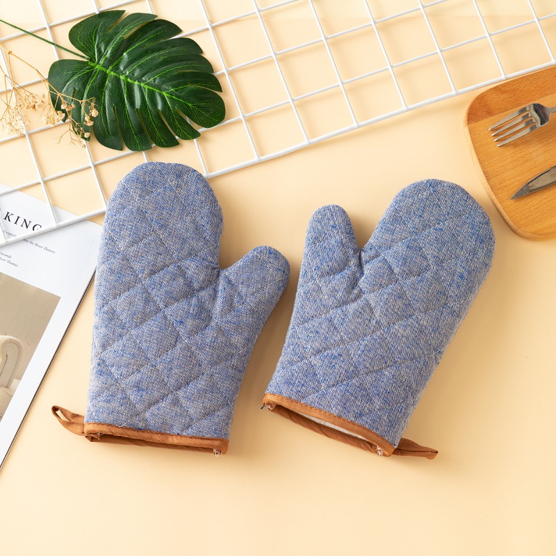 2 szt. Grube rękawice kuchenne – Oven Mitt Silicone recenzja i cena