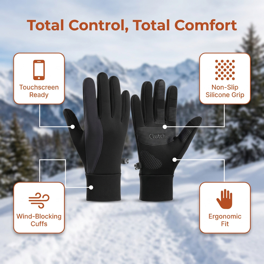 Rękawice narciarskie MuqiNush  – Ski Glove Waterproof recenzja i cena