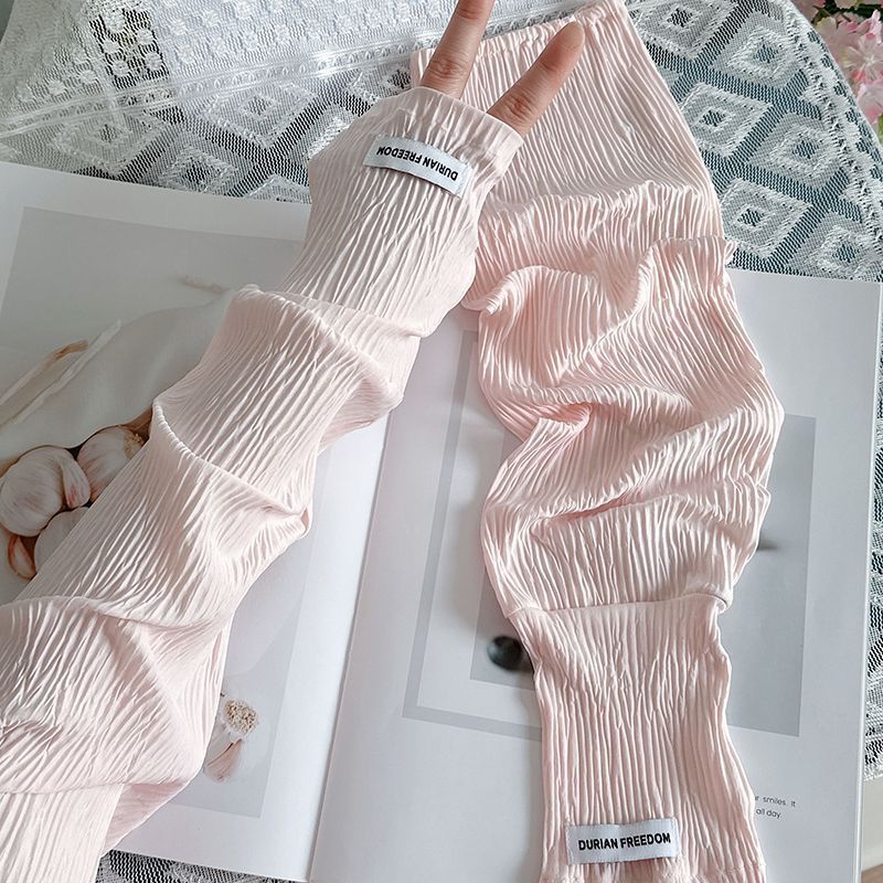 Letnie luźne rękawki z jedwabi – Fingerless Glove Knit recenzja i cena