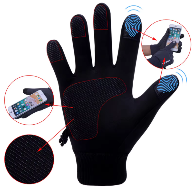 Rękawice zimowe męskie damskie – Leather Driving Glove recenzja i cena