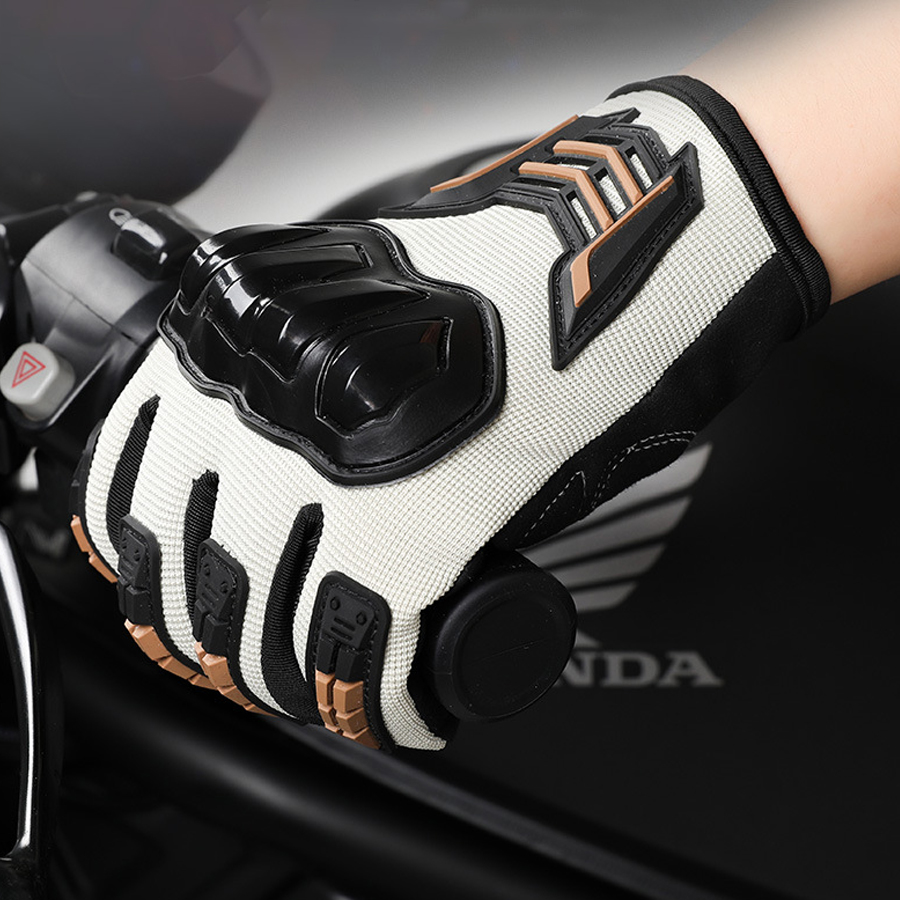 Rękawice motocyklowe letnie z  – Motorcycle Glove Knuckle recenzja i cena