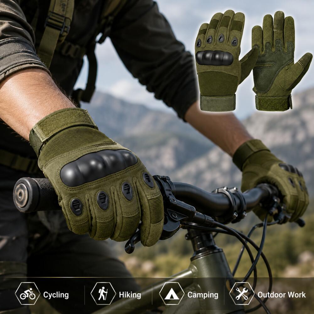 Rękawice taktyczne zakrywające – Motorcycle Glove Knuckle recenzja i cena
