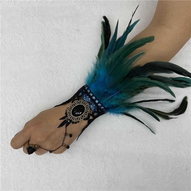 Halloween Feather koronkowe rę – Motorcycle Glove Knuckle recenzja i cena