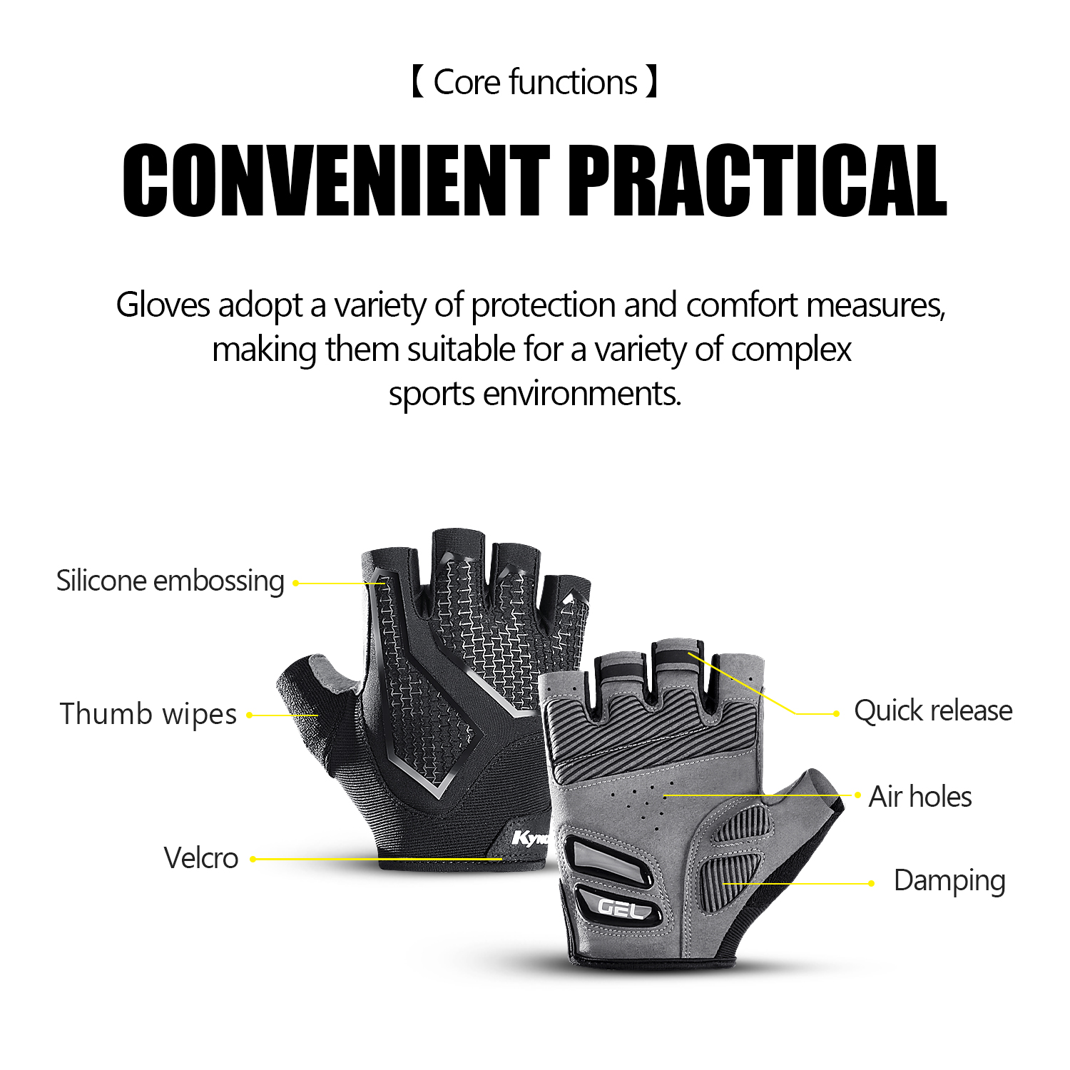 GORĄCE Kolarstwo Antypoślizgow – Cycling Glove Padded recenzja i cena