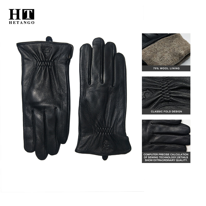   Zimowe męskie czarne rękaw – Wool Glove Lined recenzja i cena