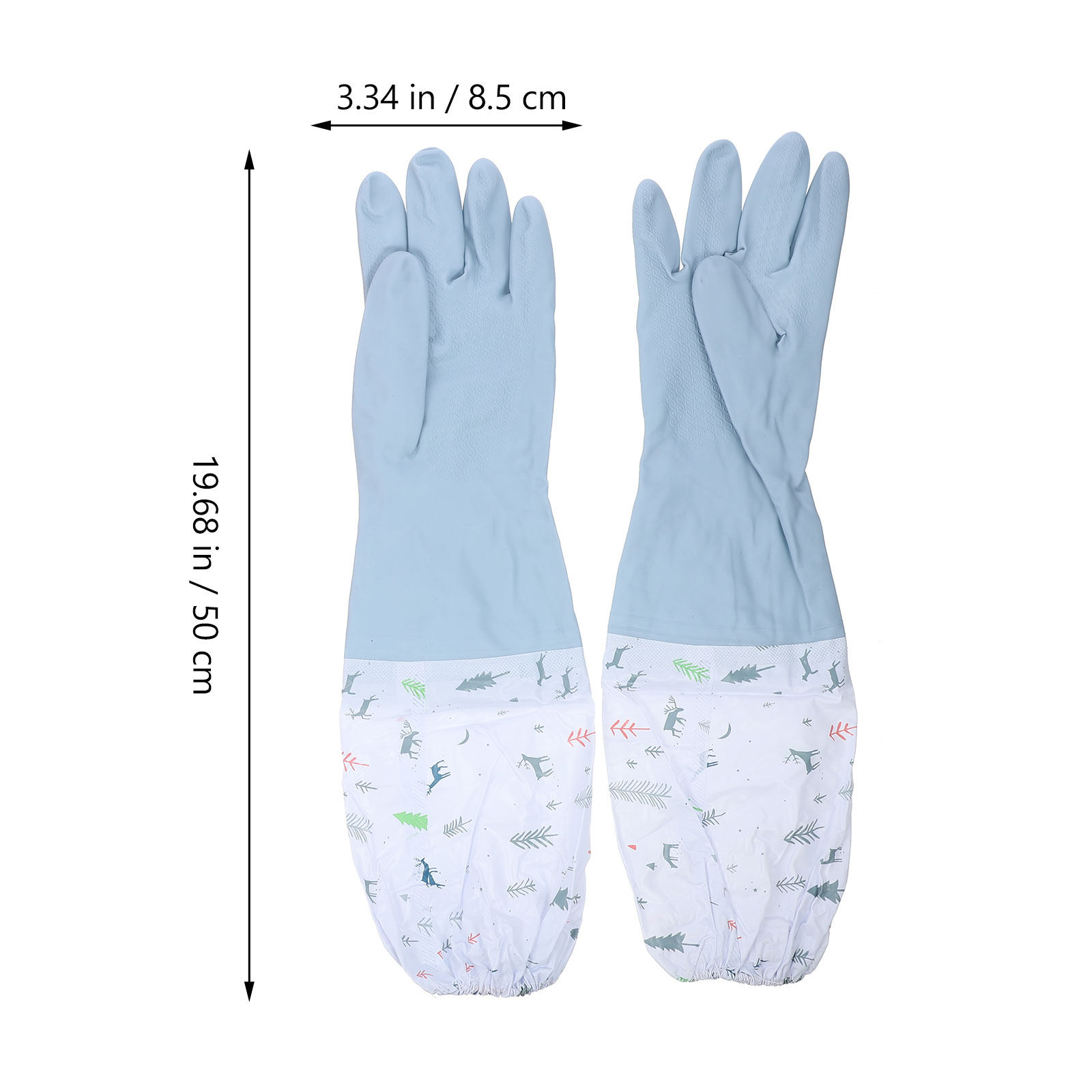2 pary rękawic do czyszczenia, – Dish Glove Rubber recenzja i cena