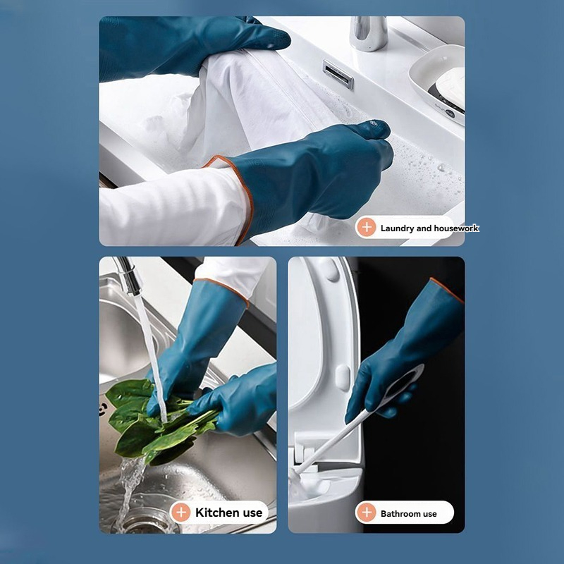 2/4 Pary Wodoodpornych Rękawic – Rubber Glove Cleaning recenzja i cena
