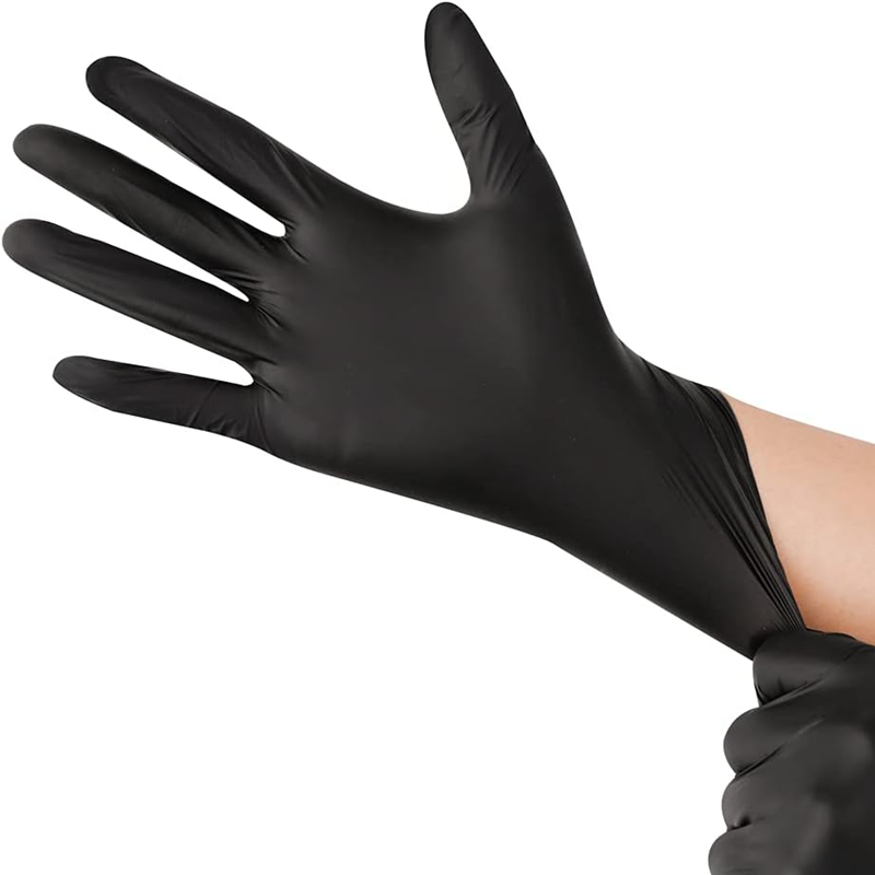20/50/100 SZTUK Czarne Rękawic – Nitrile Mechanic Glove recenzja i cena