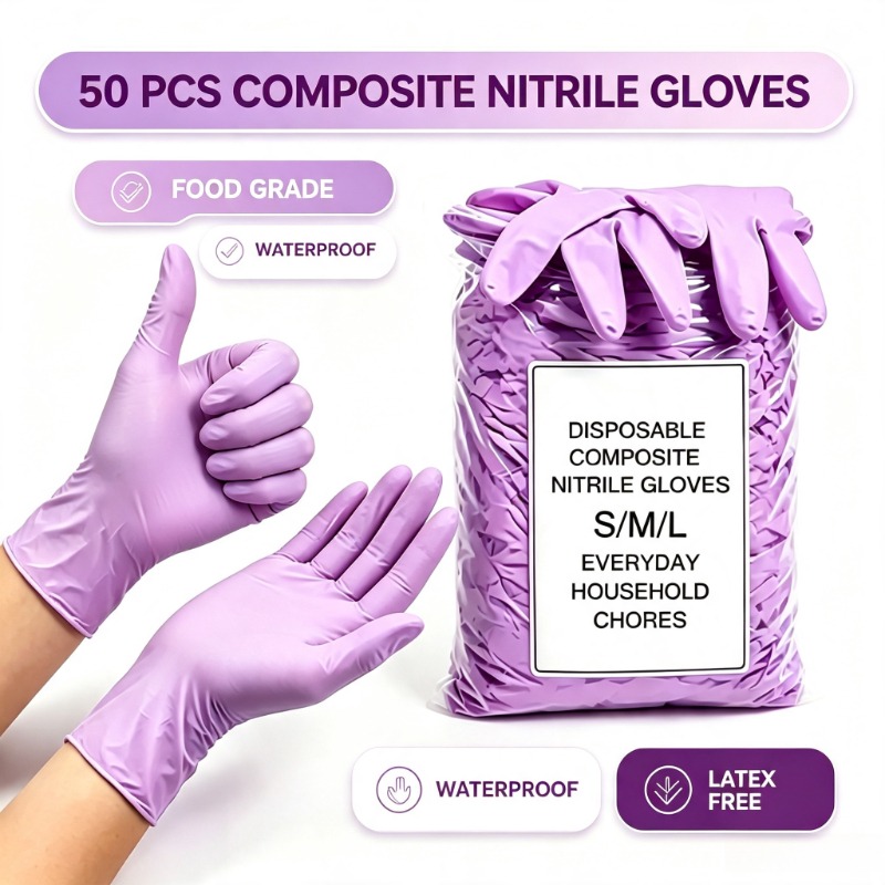 50 SZT. Jednorazowe rękawiczki – Exam Glove Nitrile recenzja i cena