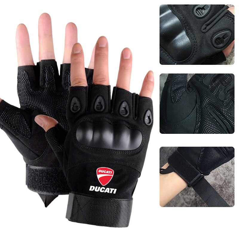 Taktyczne rękawice bez palców  – Motorcycle Glove Knuckle recenzja i cena