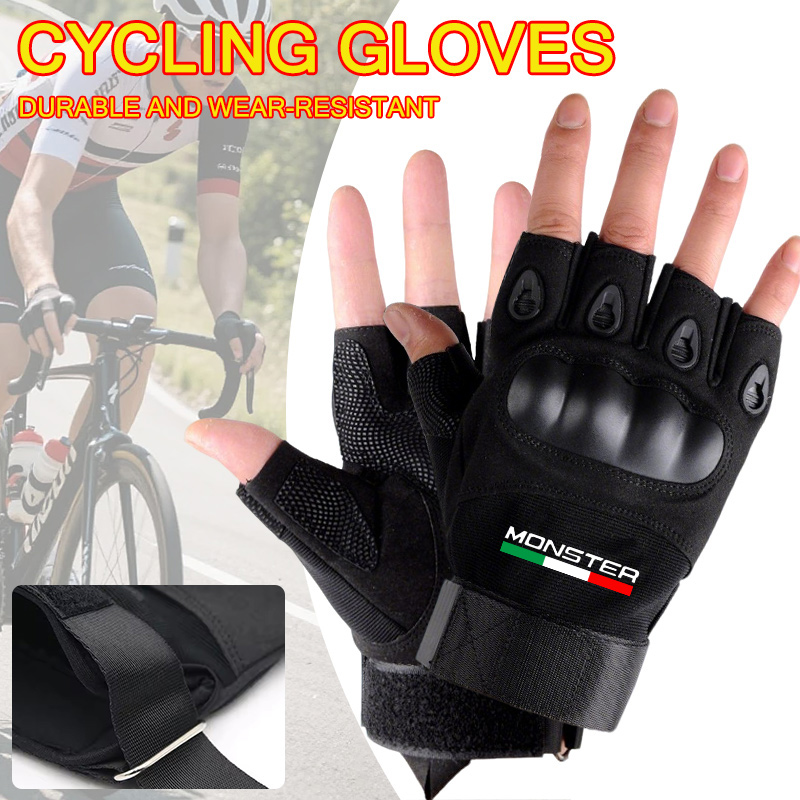 Taktyczne rękawice bez palców  – Motorcycle Glove Knuckle recenzja i cena