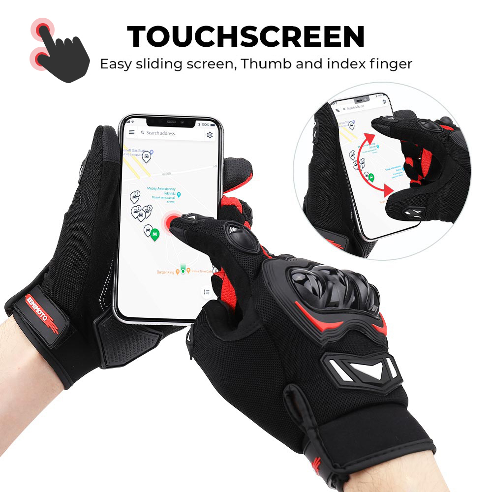 Rękawice motocyklowe letnie KE – Cycling Glove Padded recenzja i cena
