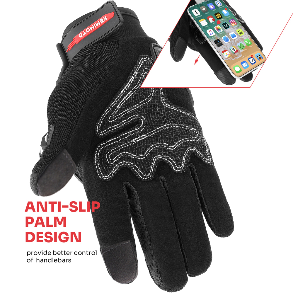 Rękawice motocyklowe letnie KE – Cycling Glove Padded recenzja i cena